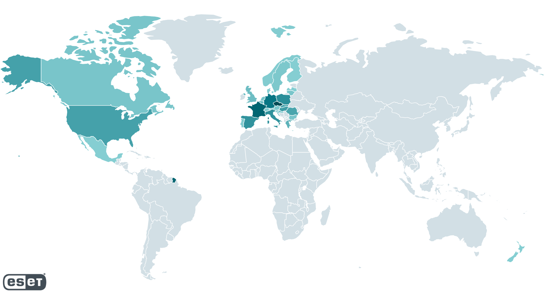 Figure 2. Heatmap of potential victims Figure 2. Heatmap of potential victims